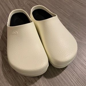 Super Birki Clogs White